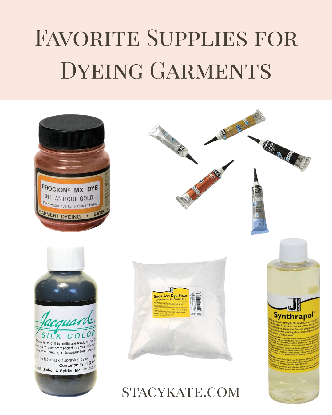 Dyeing and Painting Garments