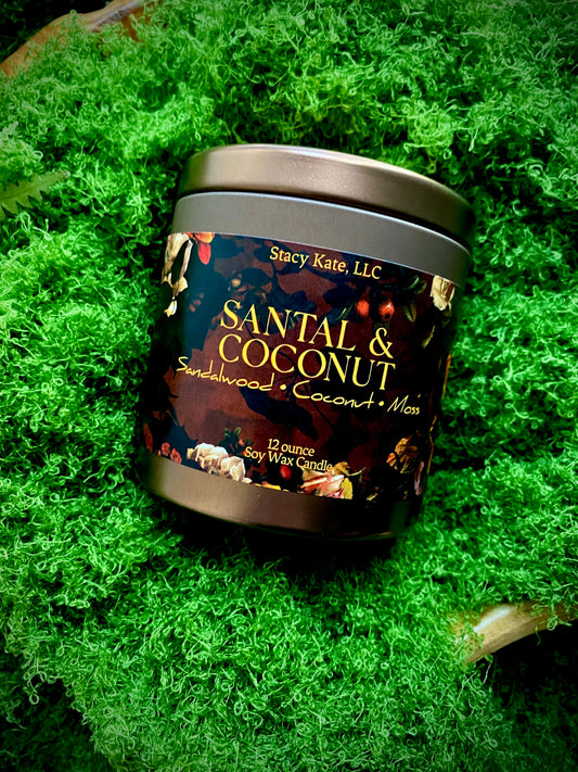 Santal & Coconut Soy Wax Candle