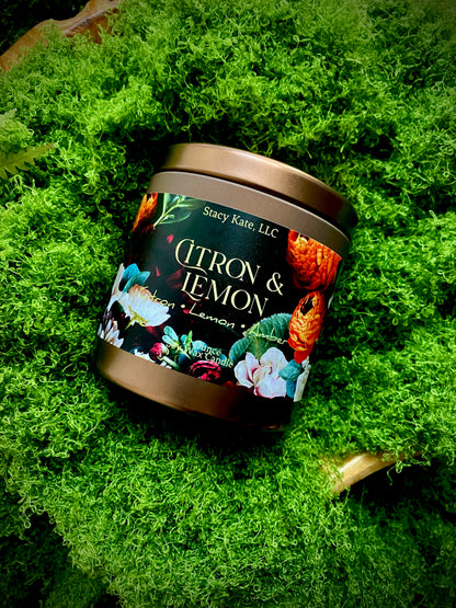 Citron & Lemon Soy Wax Candle