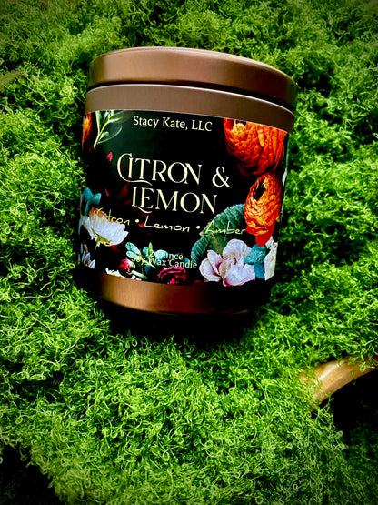 Citron & Lemon Soy Wax Candle