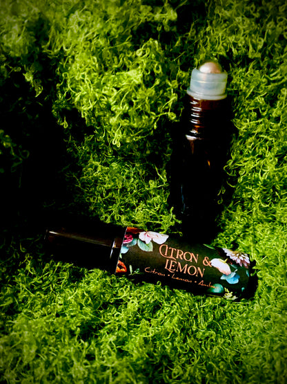 Citron & Lemon Perfume Oil • 10 ml Rollerball