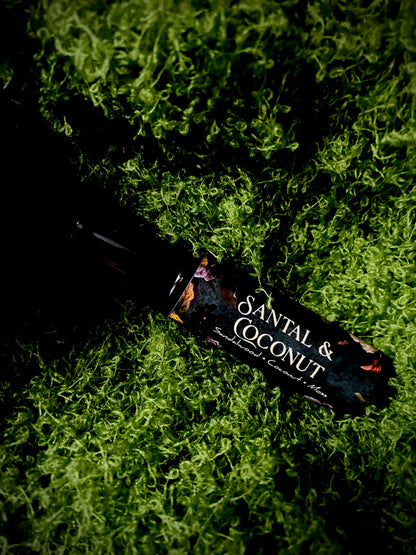 Santal & Coconut Perfume Oil • 10 ml Rollerball