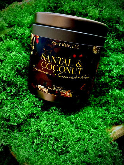 Santal & Coconut Soy Wax Candle